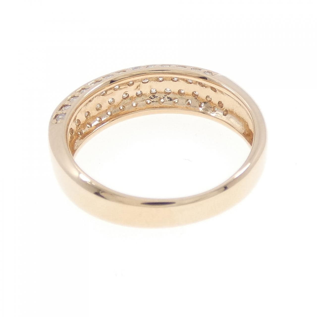 K18PG ダイヤモンド リング 0.50CT