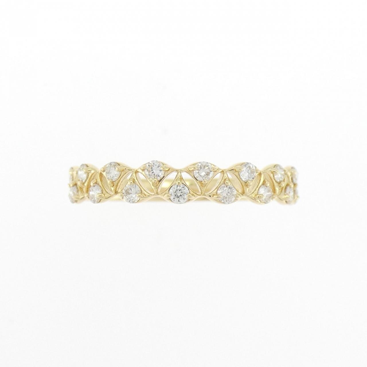 [BRAND NEW] K18YG Diamond ring 0.20CT