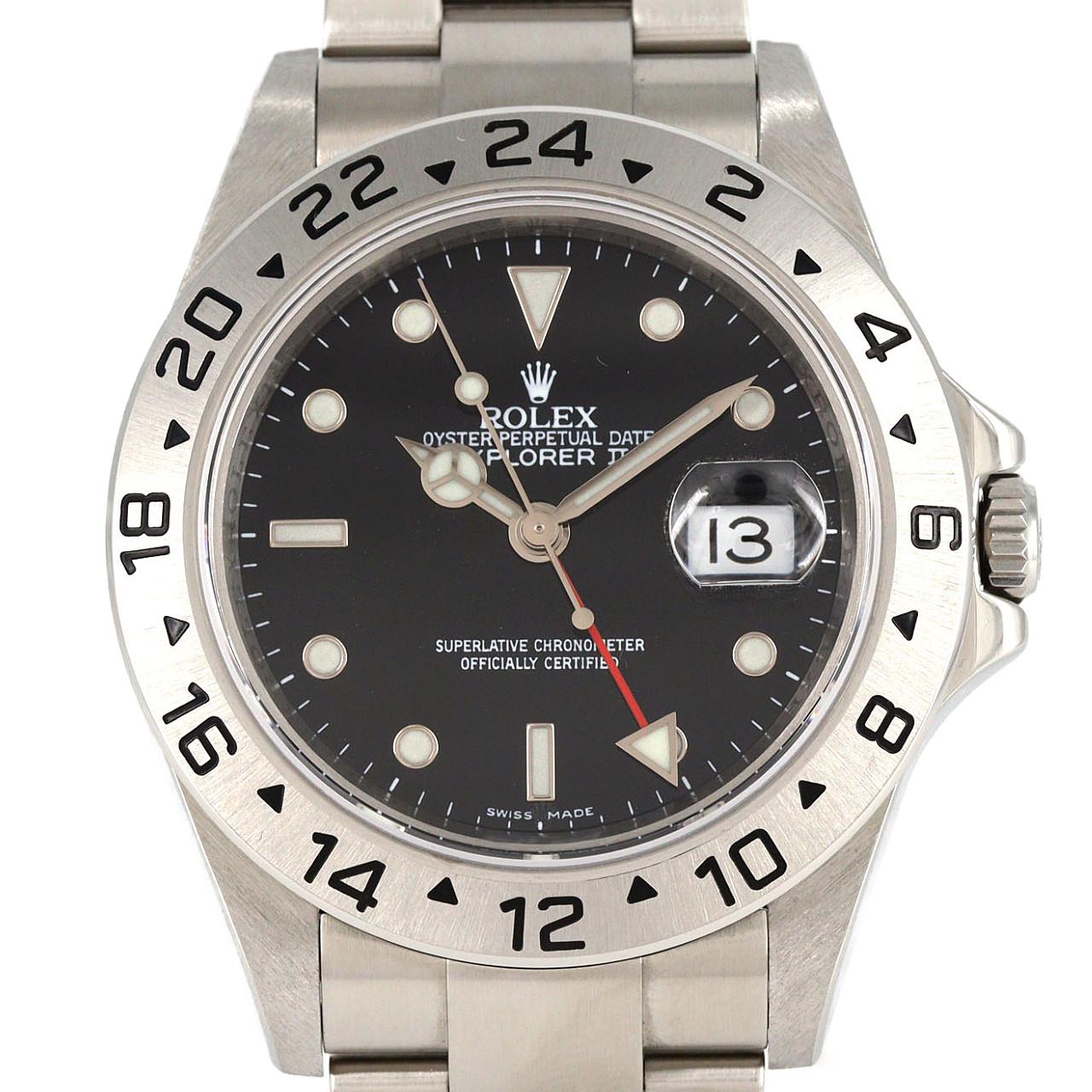 ロレックス エクスプローラーⅡ 16570 SS 自動巻 M番