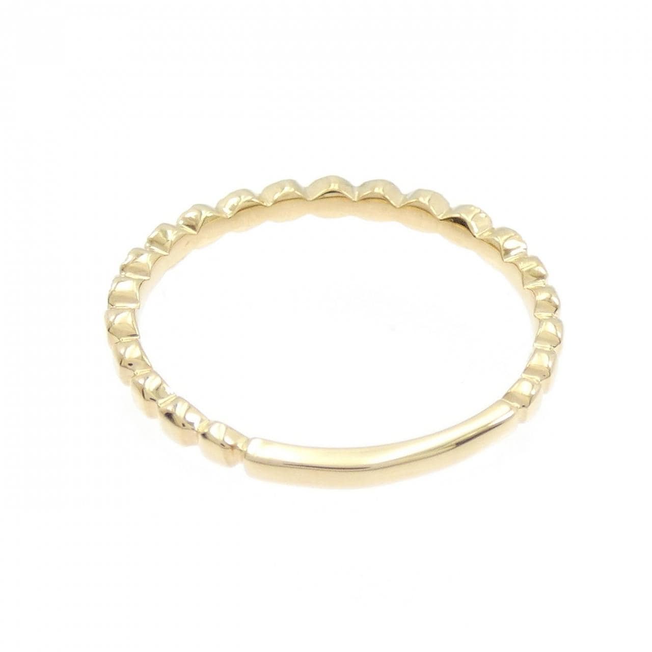 【リメイク】K18YG ダイヤモンド リング 0.10CT