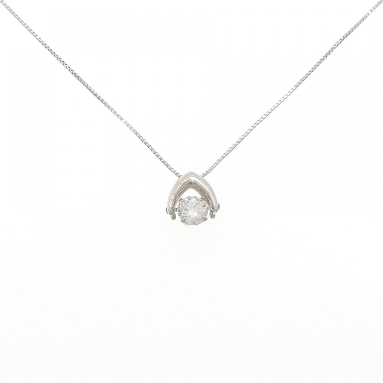 PT900/PT850 ダイヤモンド ネックレス 0.511CT E VS2 Good
