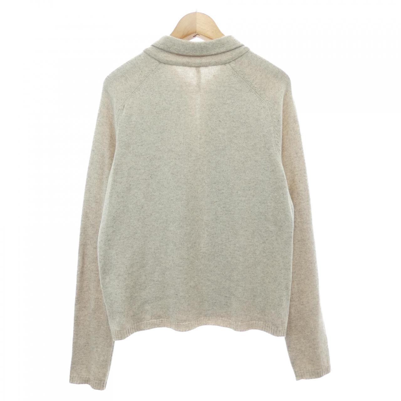 【ヴィンテージ】エルメス HERMES EXーLIBRIS ツイルレーヌ. カーディガン