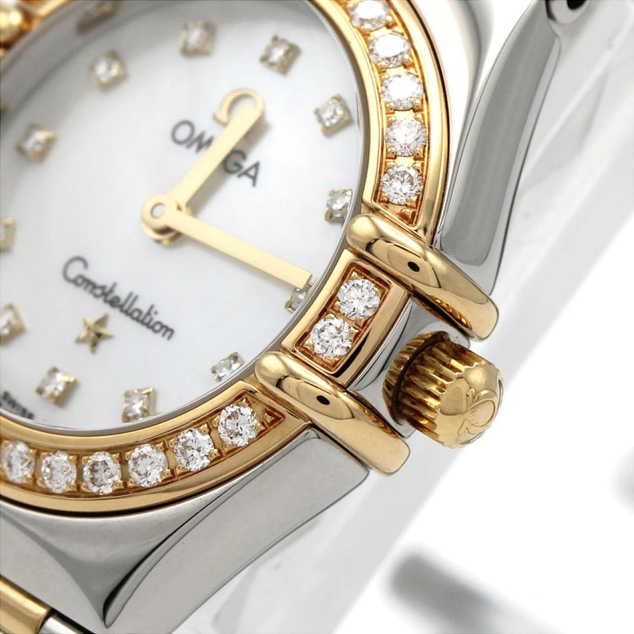 オメガ コンステレーションミニ･マイチョイス コンビ/D･12P 1365.75 SSxYG クォーツ