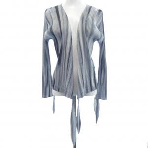 【ヴィンテージ】プリーツプリーズ PLEATS PLEASE 2005 ストライプ PP51-JO644 7560045 カーディガン