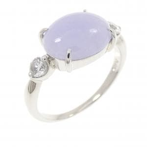 PT900 ラベンダーヒスイ リング 2.90CT
