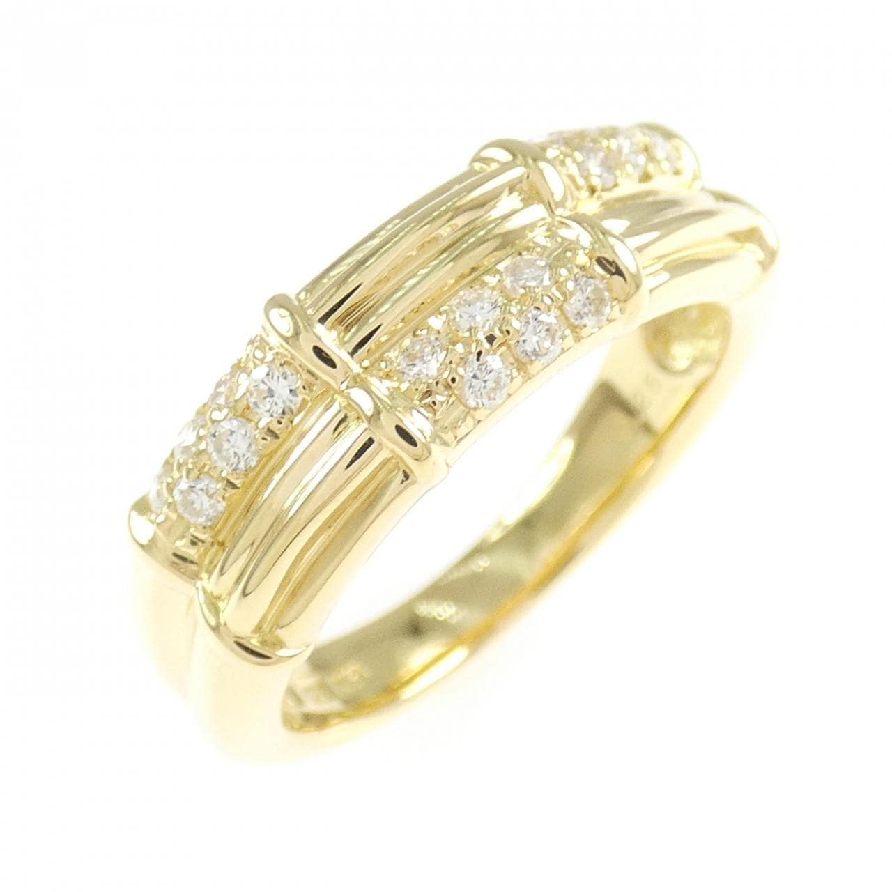 K18YG ダイヤモンド リング 0.26CT