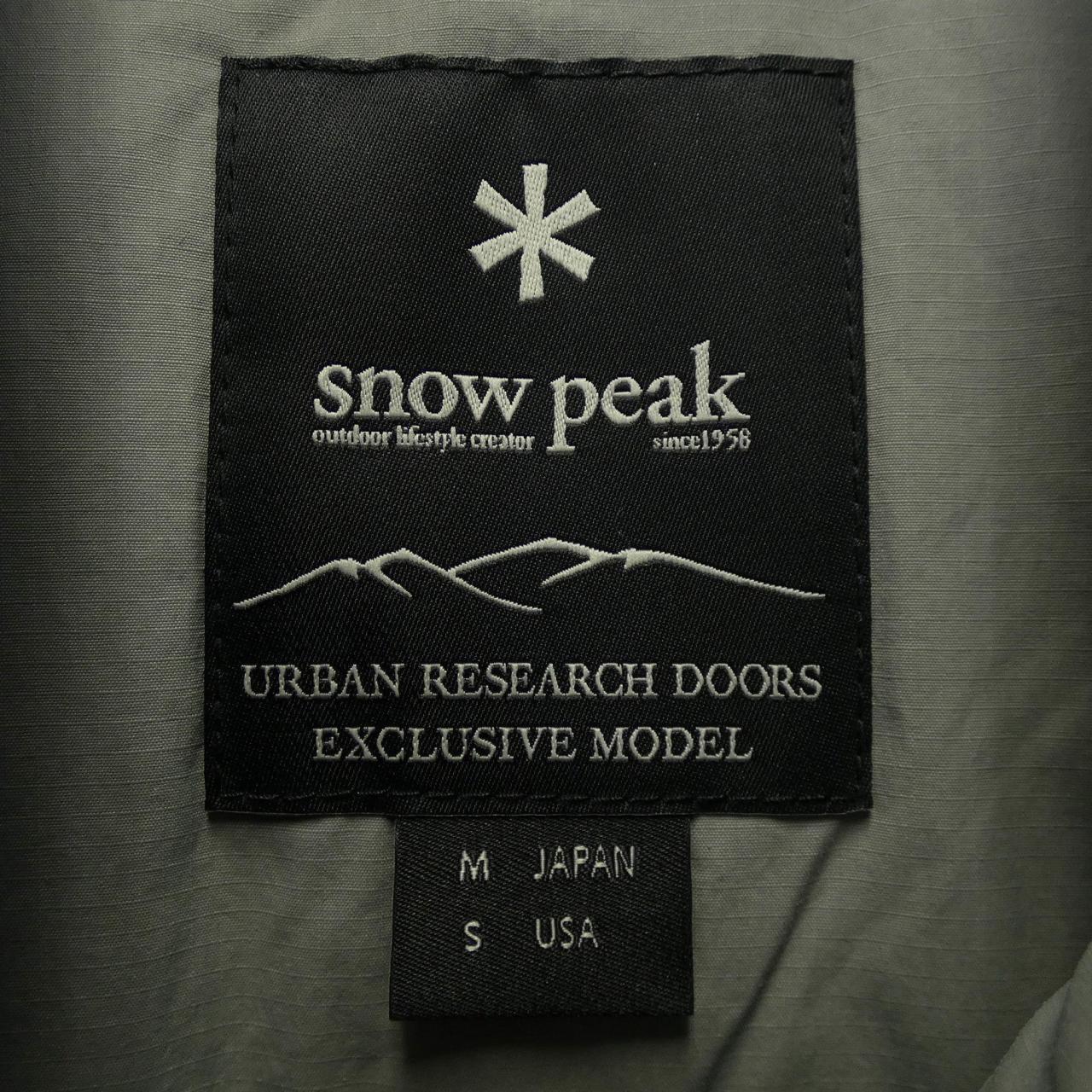 スノーピーク snow peak ダウンベスト