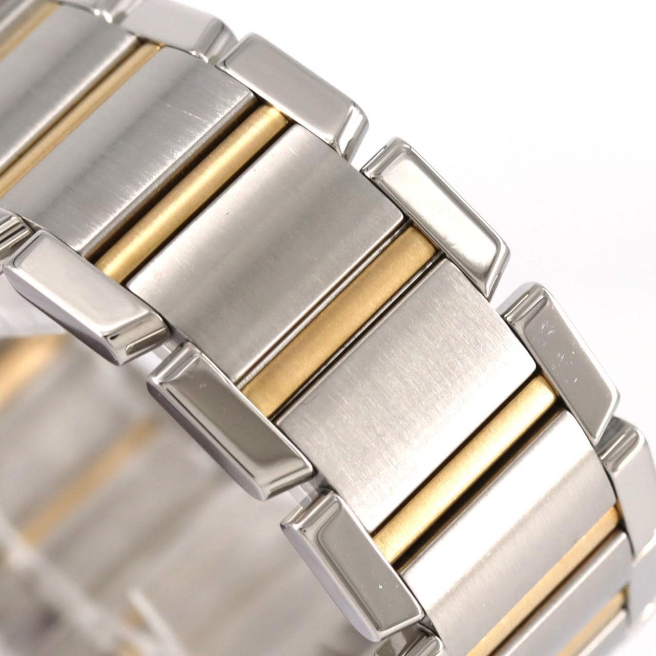 カルティエ タンクフランセーズLM コンビ W51005Q4 SSxYG 自動巻