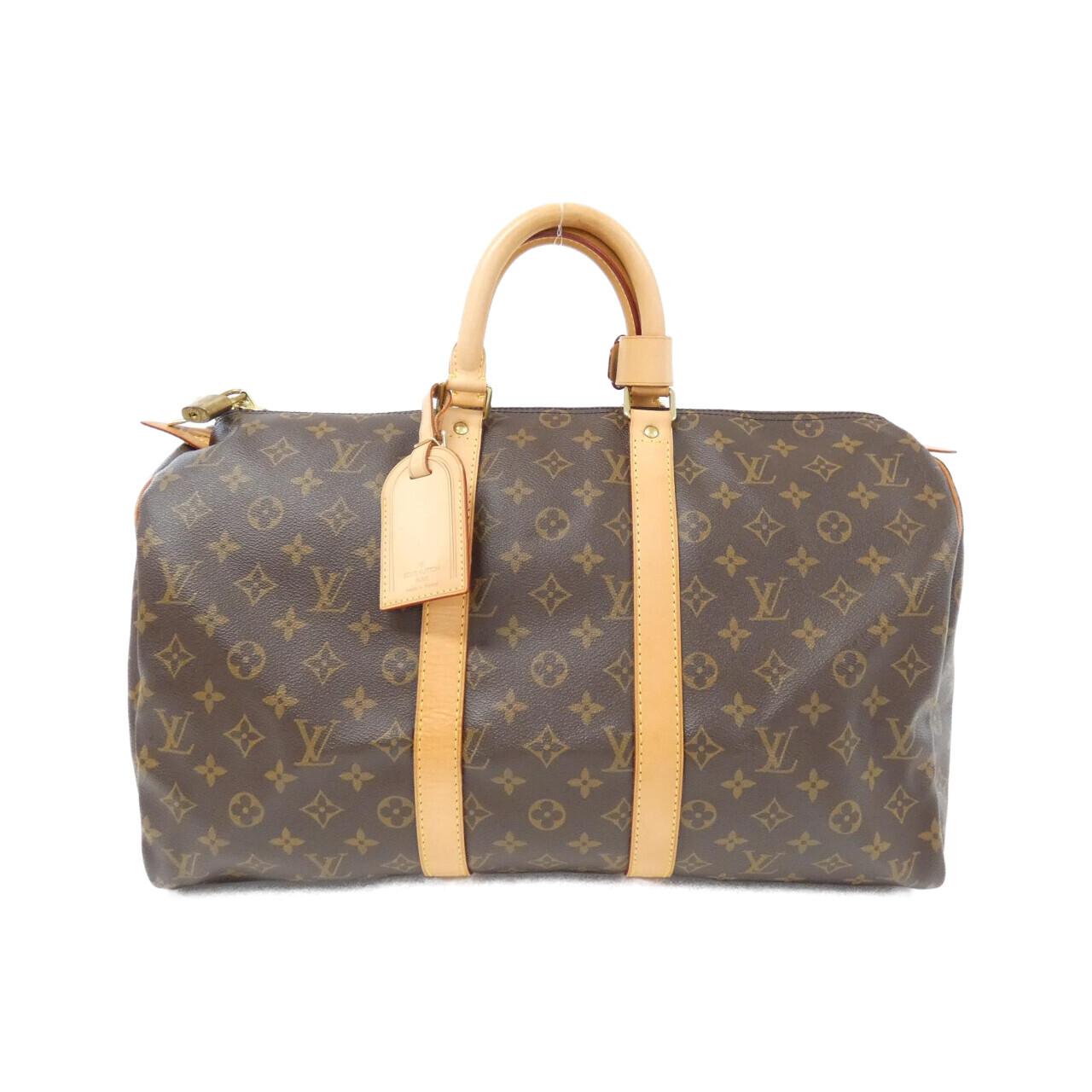 LOUIS VUITTON Monogram Keepall 45 公分 M41428 波士頓包