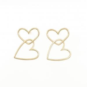 アーカー Wハート ピアス