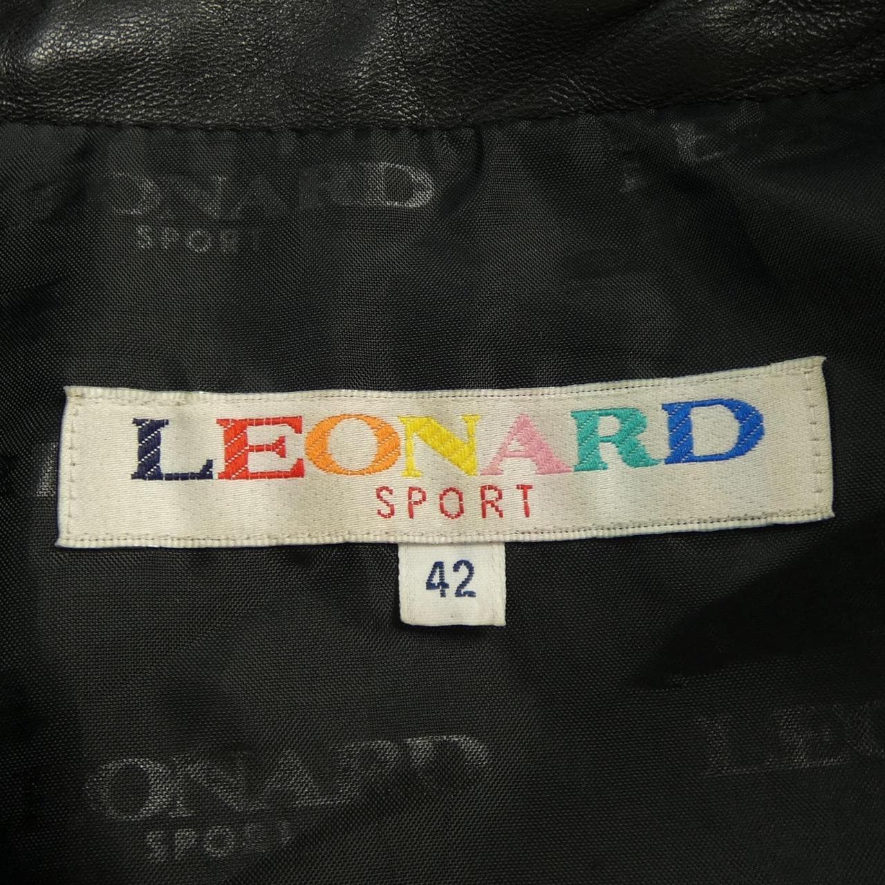 レオナールスポーツ LEONARD SPORT レザージャケット