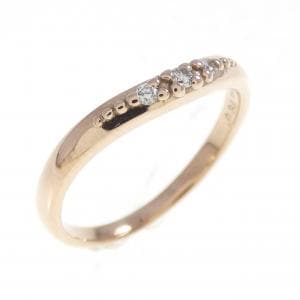 K18PG ダイヤモンド リング 0.034CT