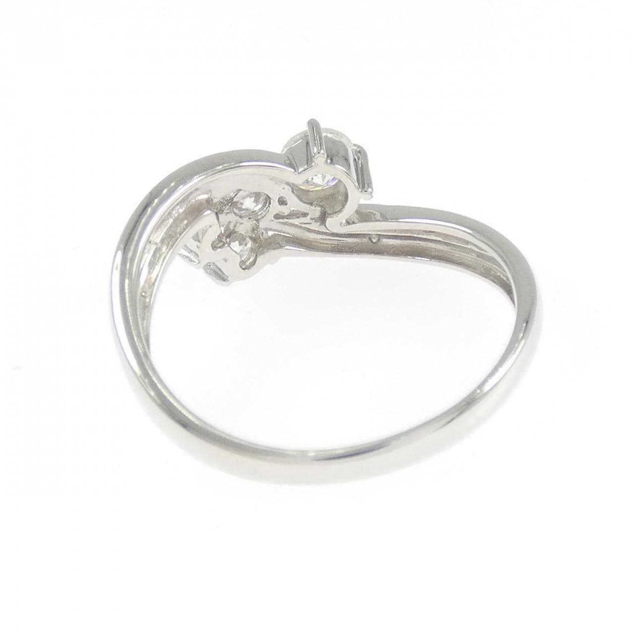 PT850钻石戒指，0.26克拉