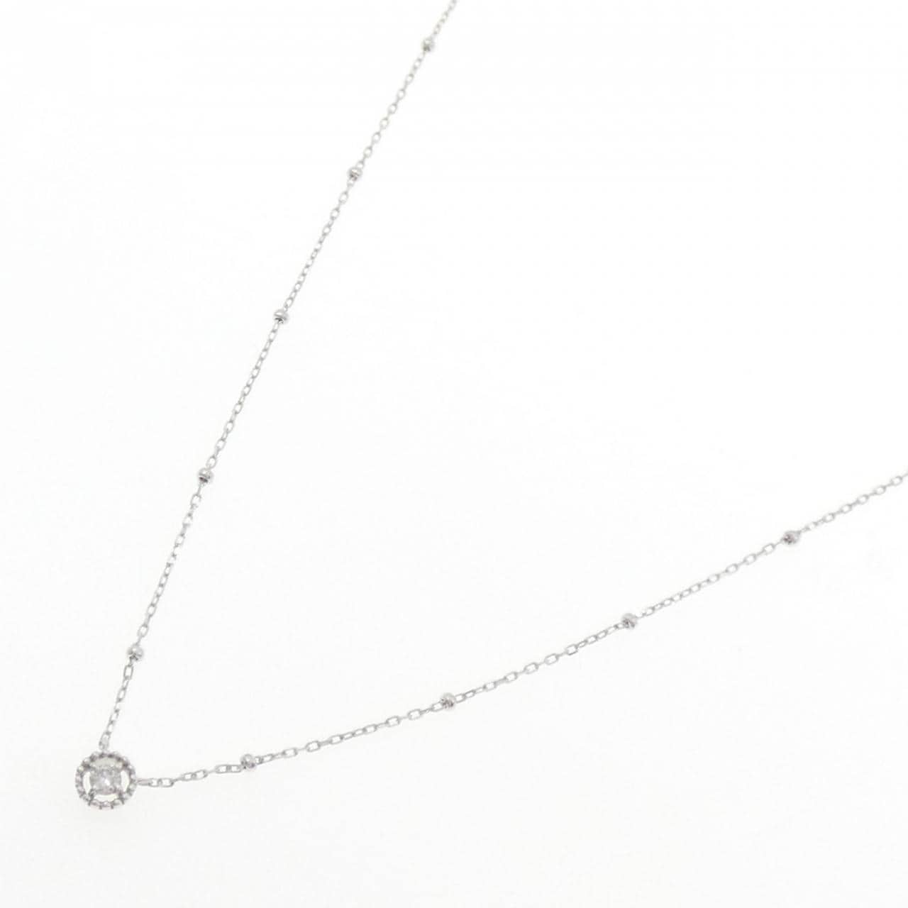 K10WG ダイヤモンド ネックレス 0.03CT