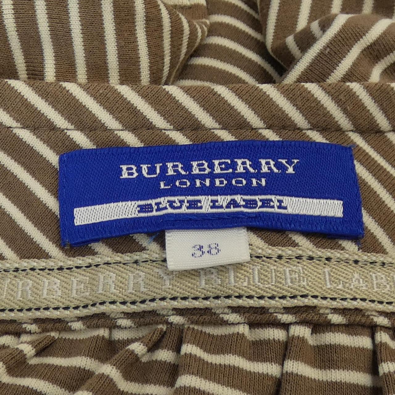 BURBERRY BURBERRY 蓝色标签连衣裙