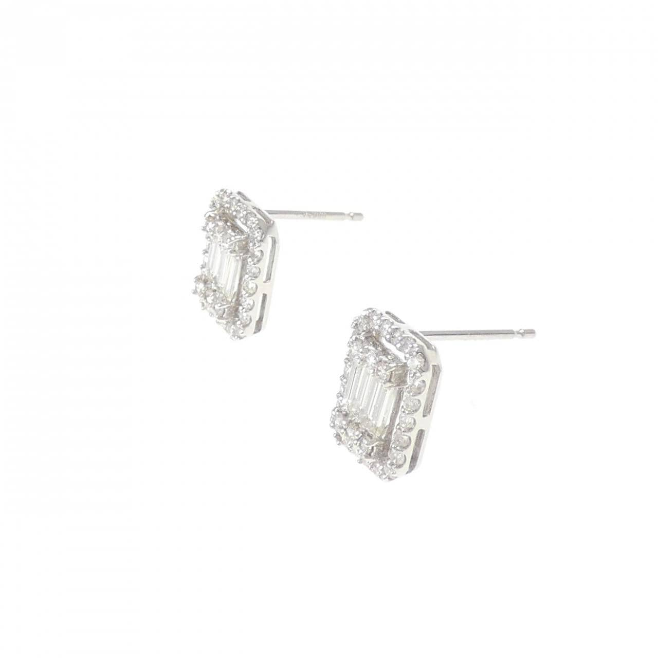 PT ダイヤモンド ピアス 0.60CT