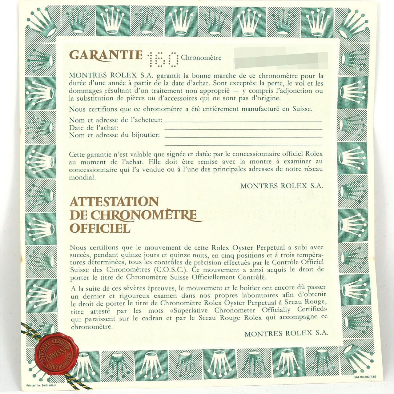 ロレックス デイトジャスト 69178G. YG 自動巻 L番