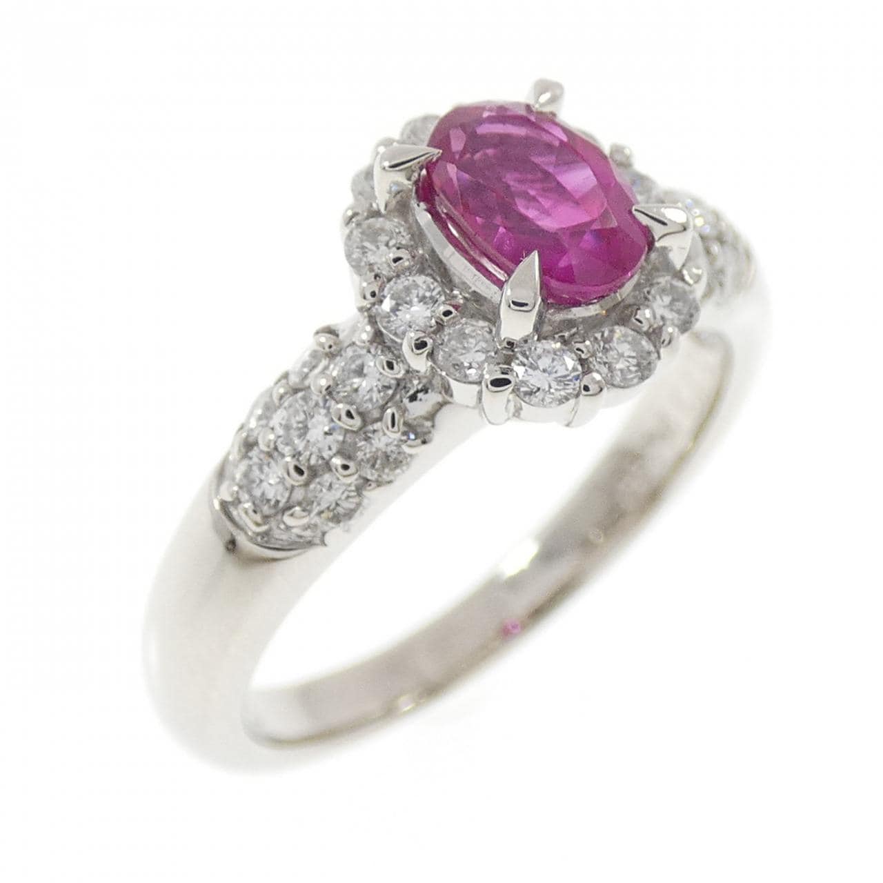 PT900 ルビー リング 0.73CT