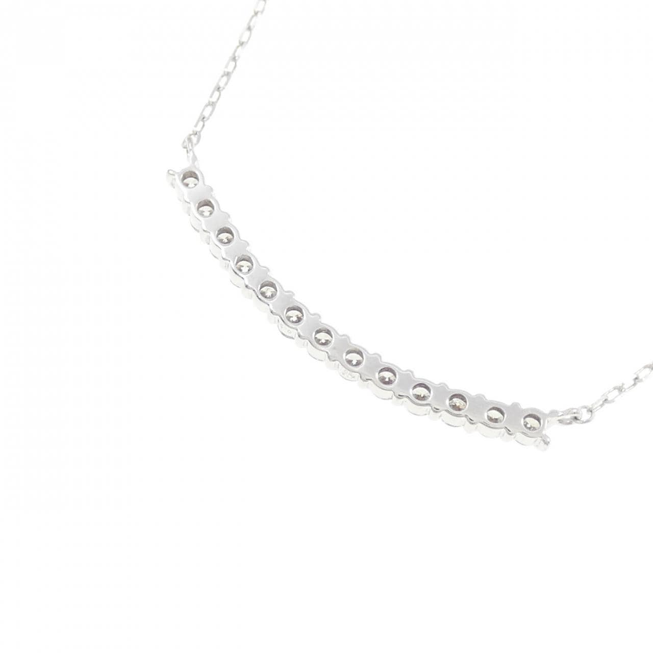 K18WG ダイヤモンド ネックレス 0.53CT
