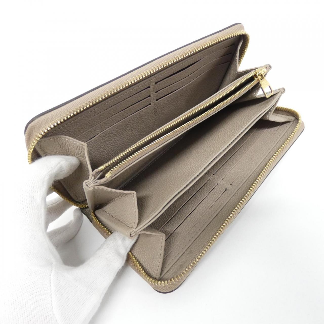 ルイヴィトン バイカラー モノグラム アンプラント ジッピー ウォレット M69794 財布