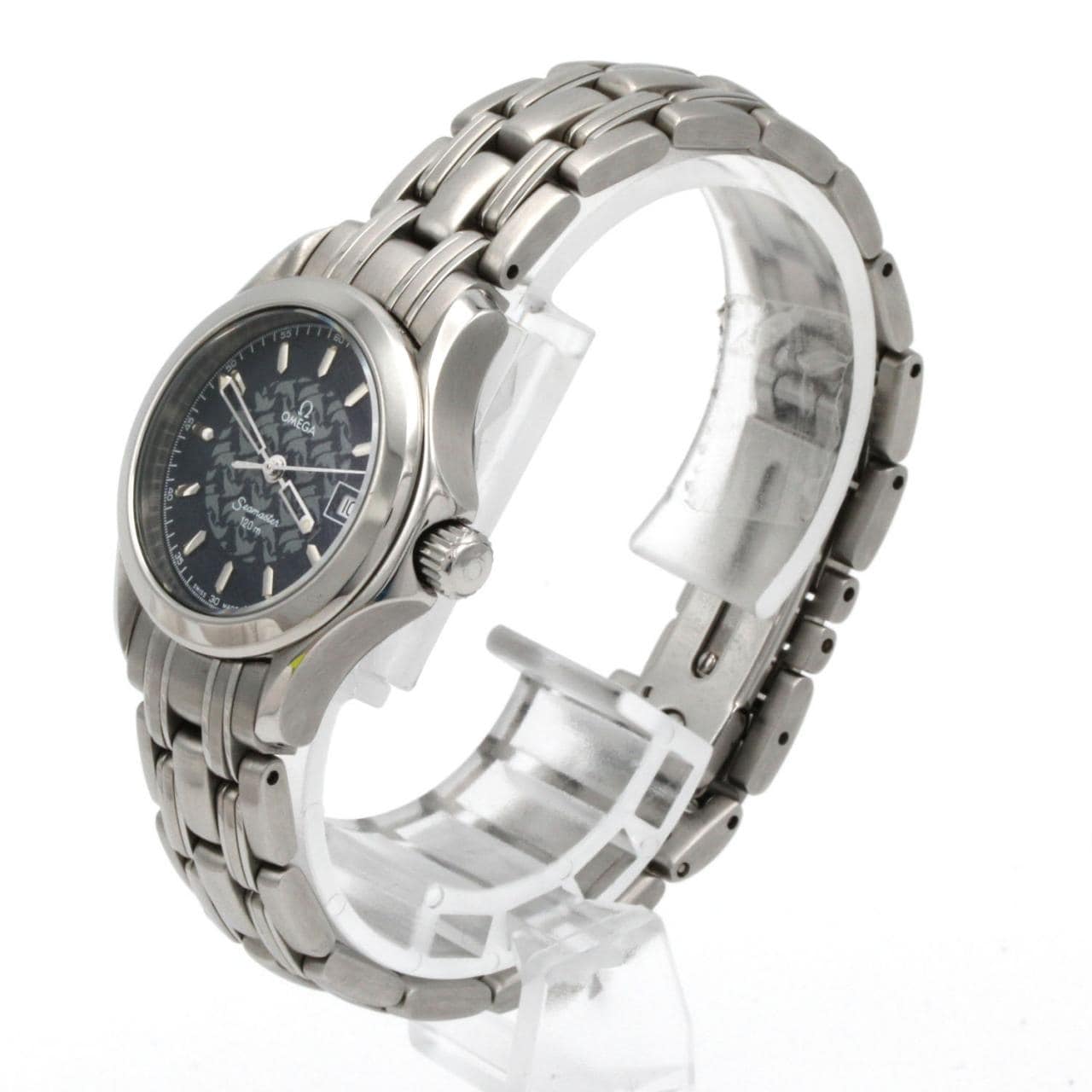 【ノーメンテナンス還元価格】オメガ シーマスター120･マイヨール'97 LIMITED 2580.80 SS クォーツ