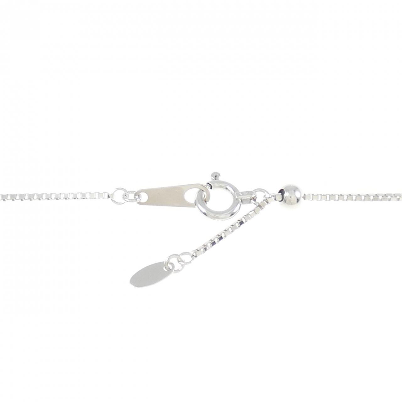K18WG ダイヤモンド ネックレス 2.00CT