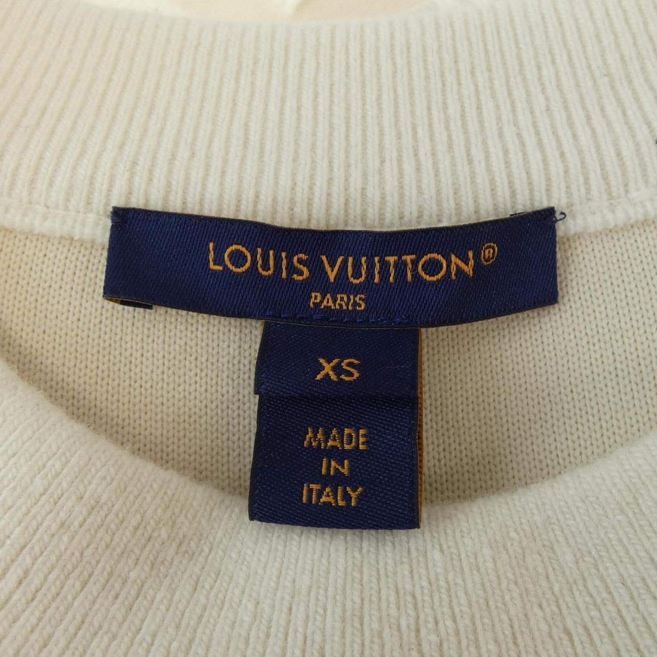 ルイヴィトン LOUIS VUITTON シグネチャーチャンキーストライププルオーバー FOKL31U39 ニット