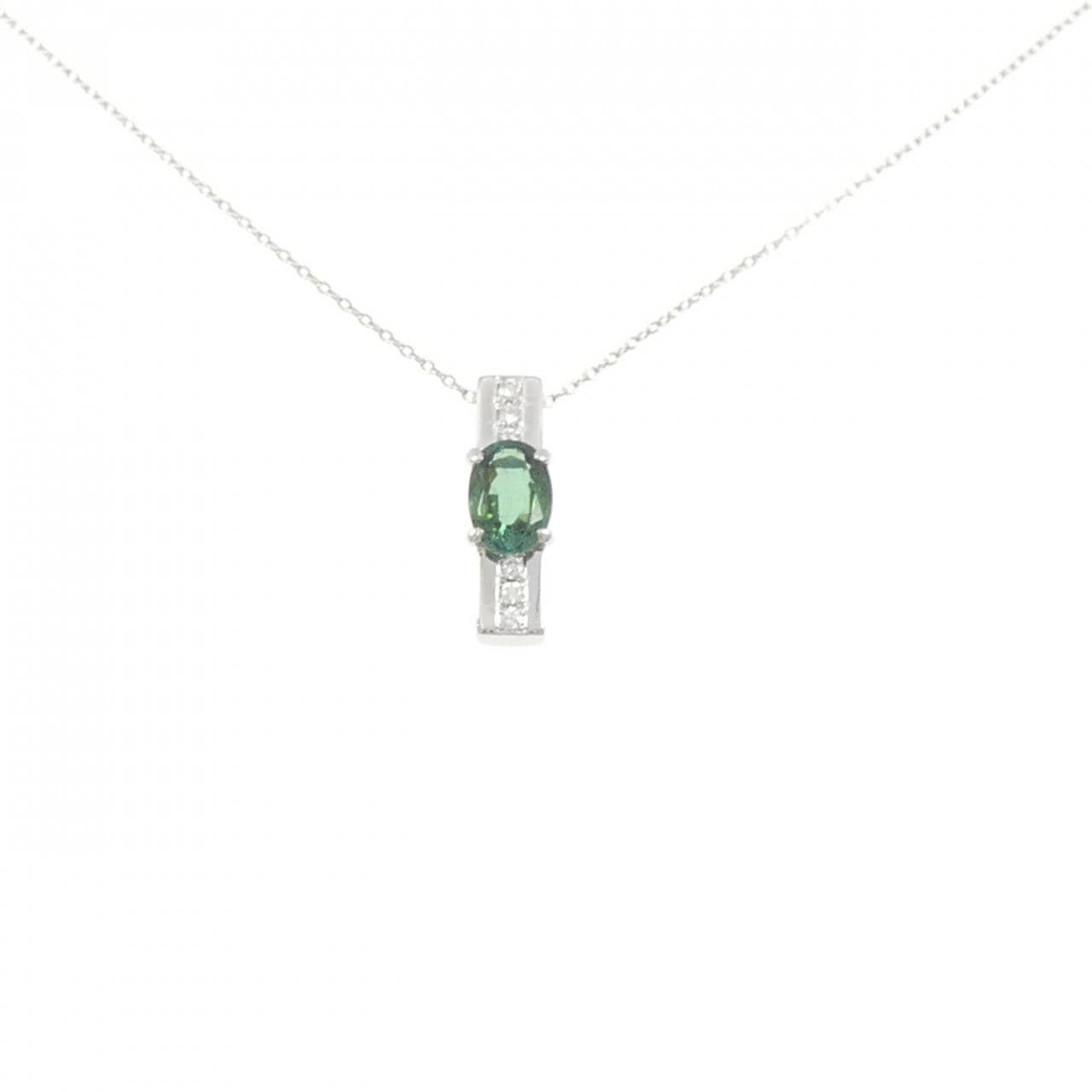 PT900/PT850 トルマリン ネックレス 1.09CT