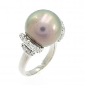 PT900 黒蝶パール リング 12.7mm