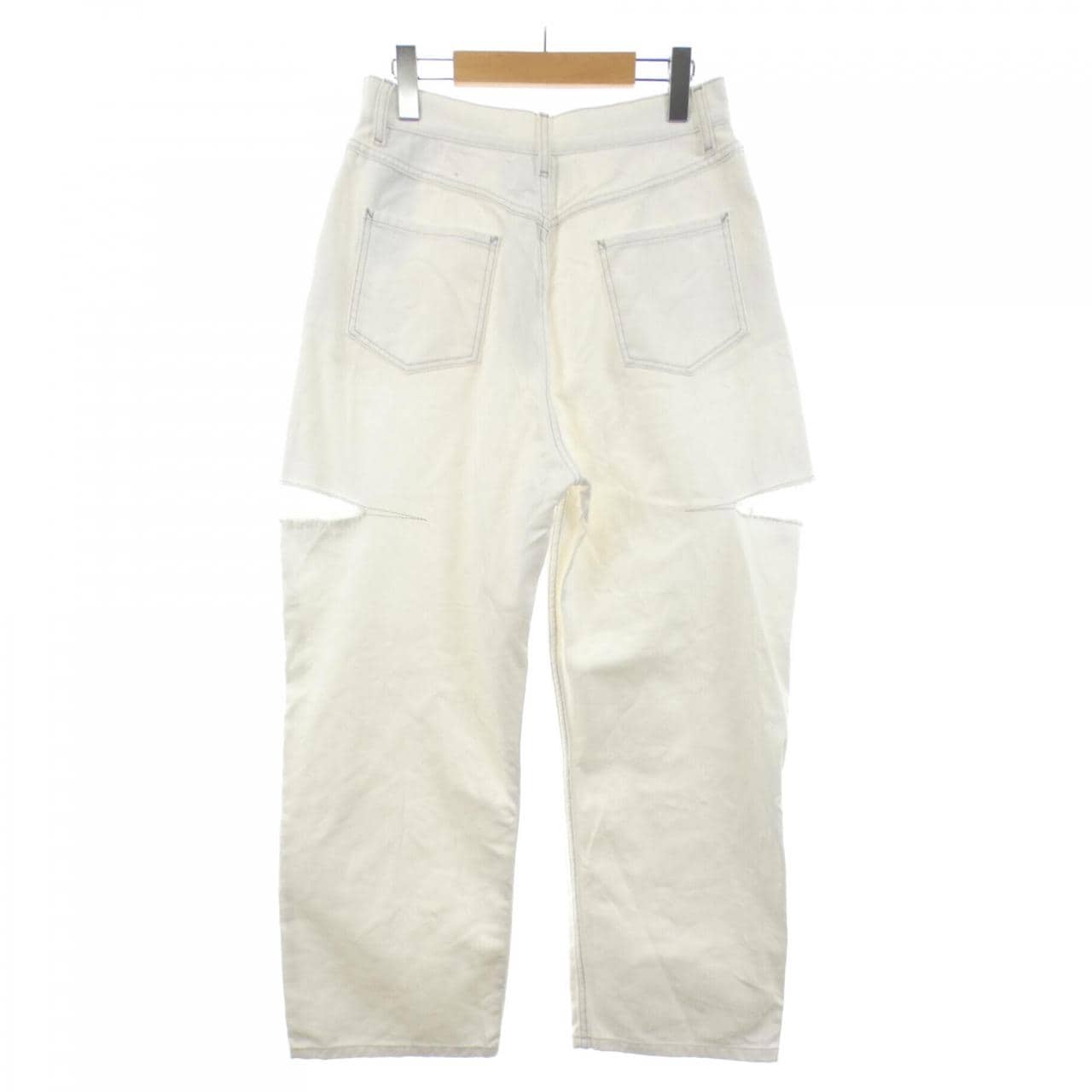 メゾンマルジェラ Maison Margiela デニムジーンズ スラッシュディテール S51LA0106 ジーンズ