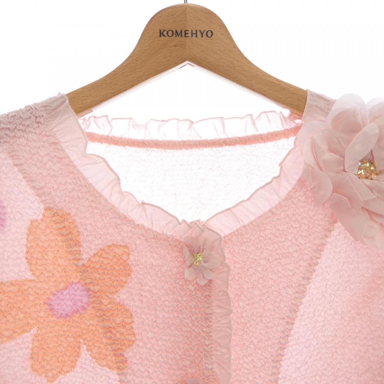 NOKO-PLEATS ロングカーディガン