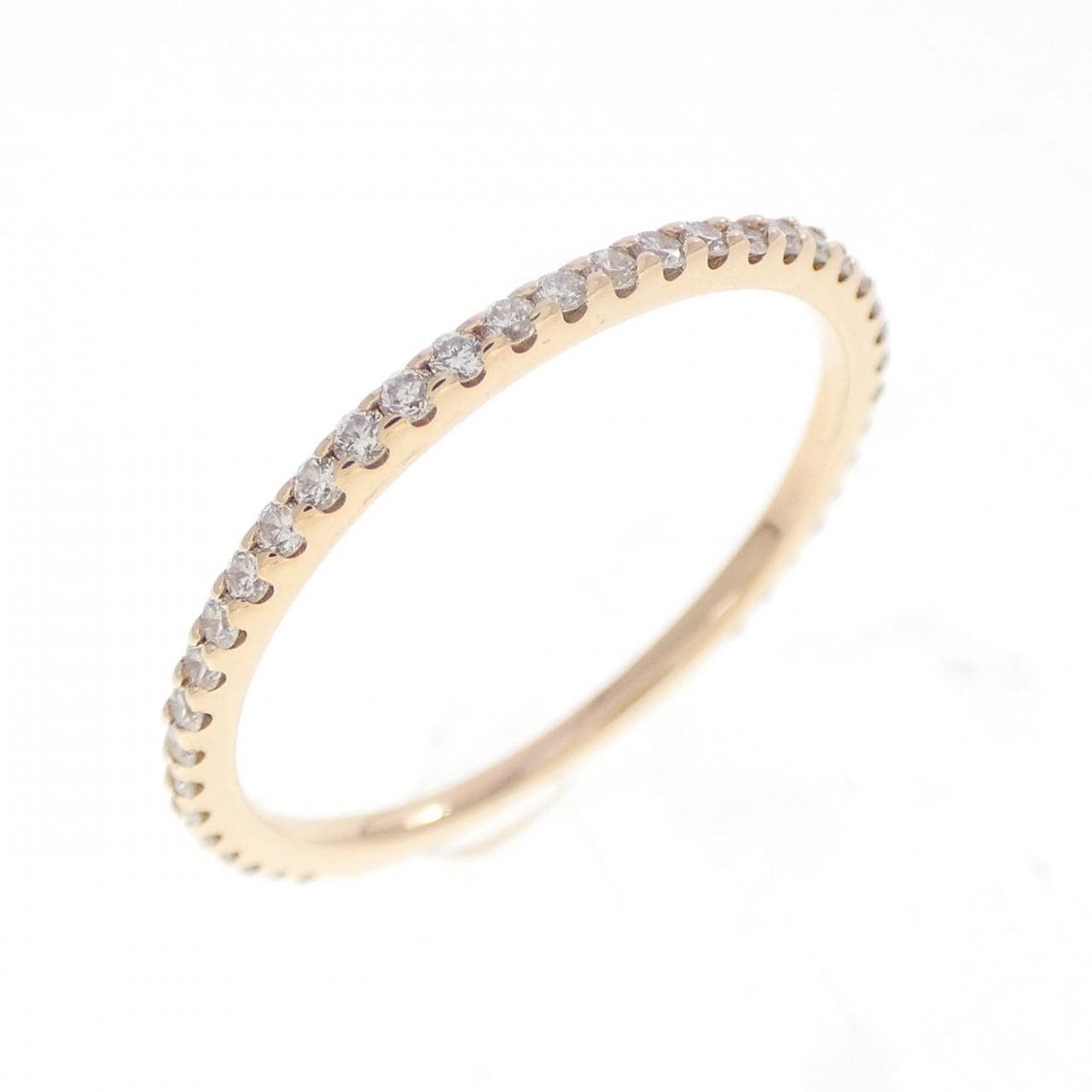 K18PG ダイヤモンド リング 0.19CT
