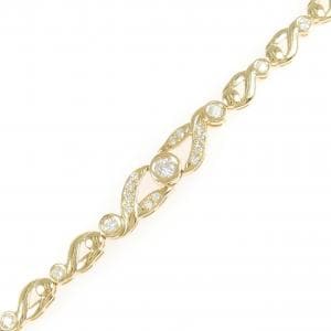 K18YG ダイヤモンド ブレスレット 1.01CT