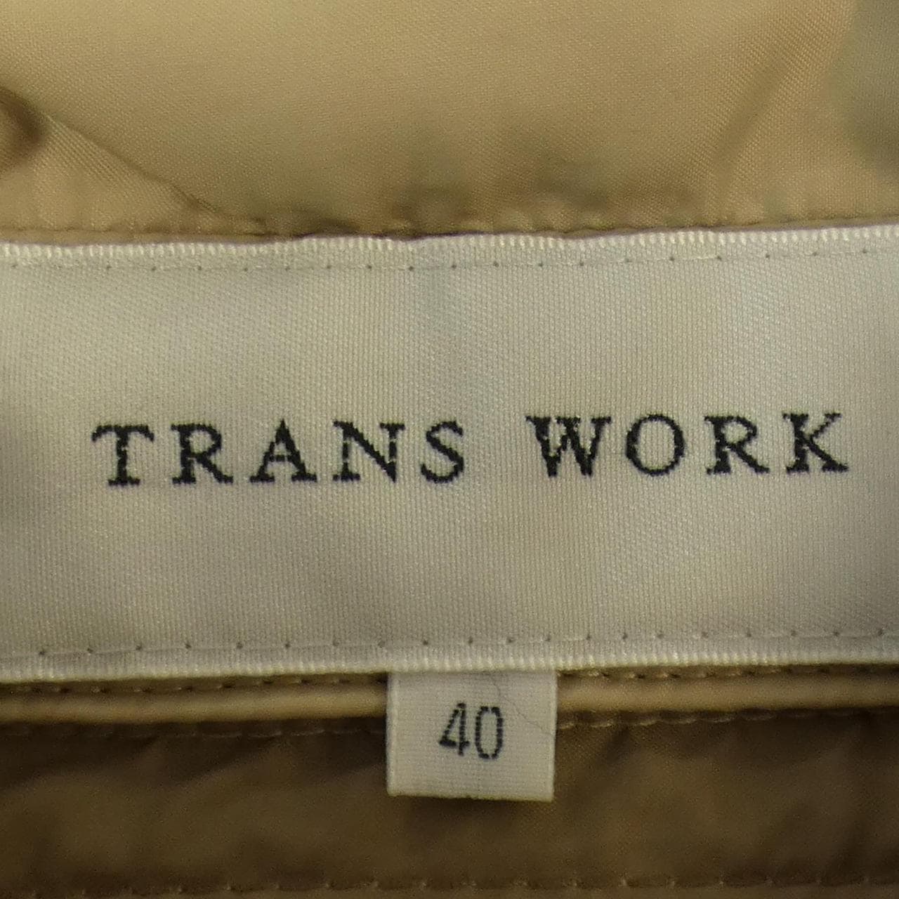 TRANS WORK外套