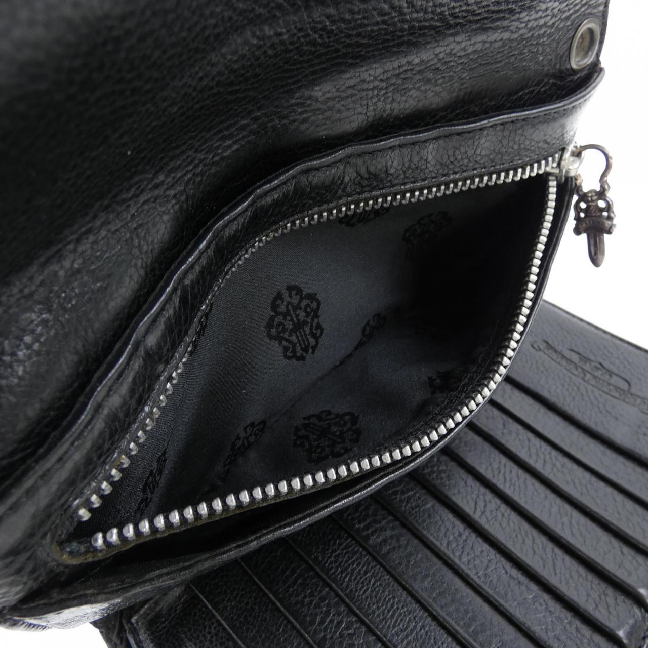 クロムハーツ CHROME HEARTS WAVE CROSS BTN 2246 304 0501 0900 WALLET