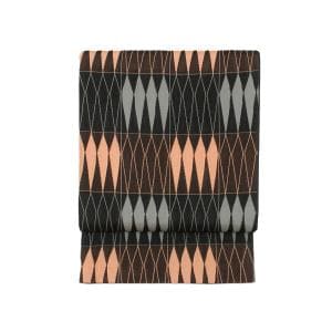 【未使用品】袋帯　ふくれ織　全通柄