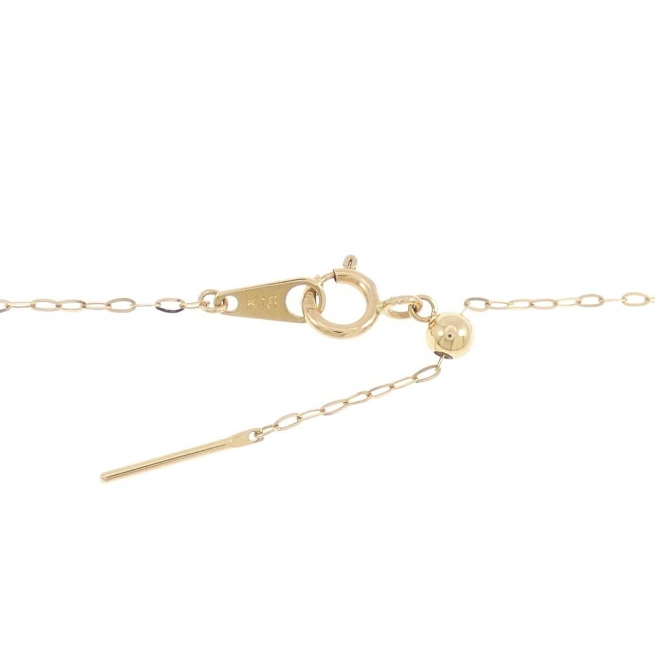 K18YG ダイヤモンド ネックレス 0.30CT