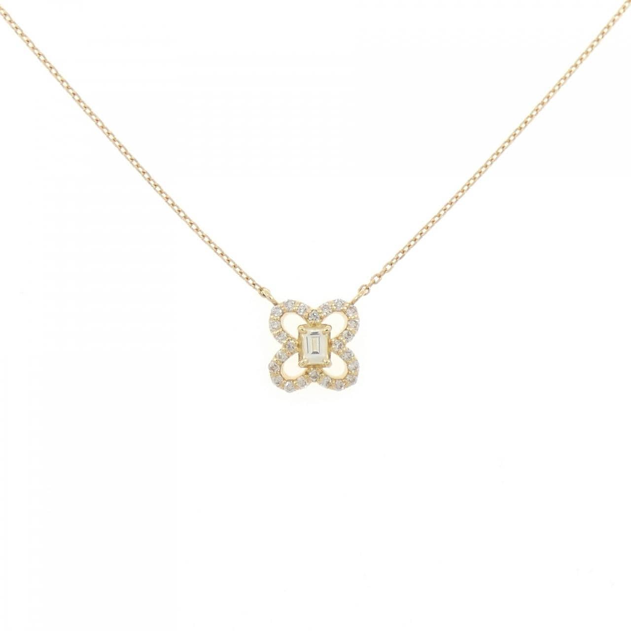【新品】K18YG ダイヤモンド ネックレス 0.15CT