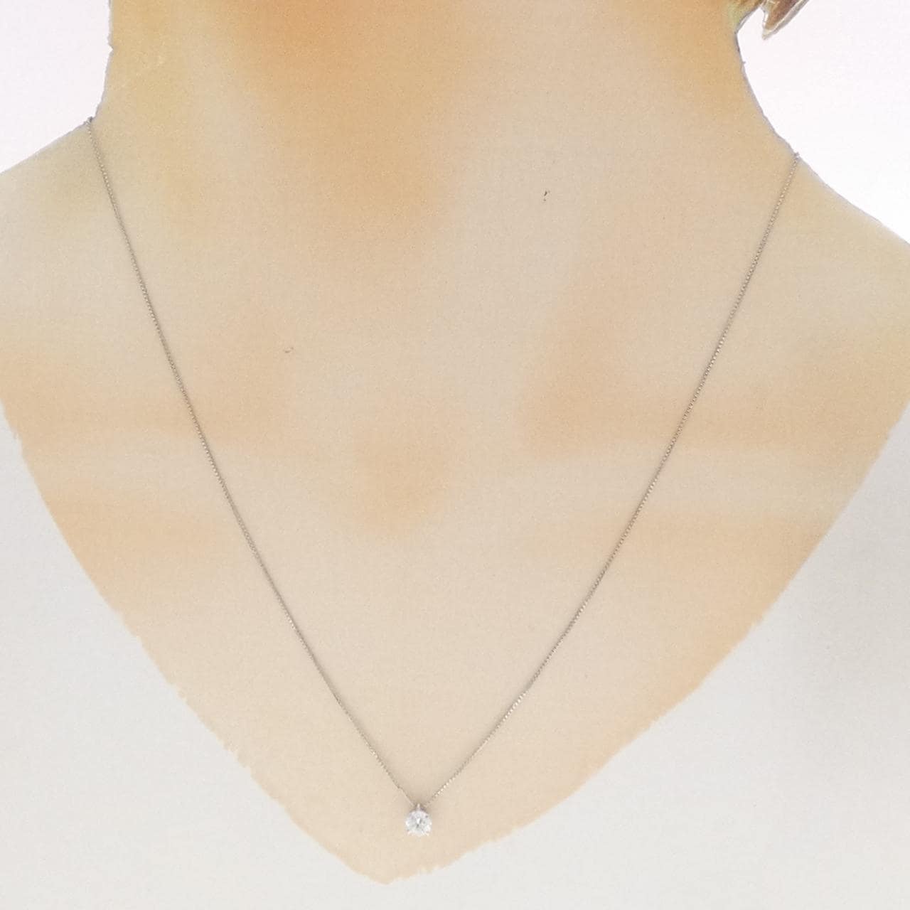 PT999/PT850 ダイヤモンド ネックレス 0.304CT D VS2 EXT