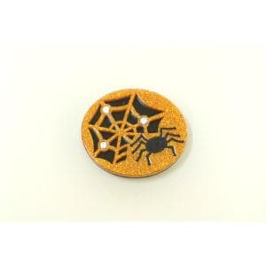 【新品】帯留　クモ