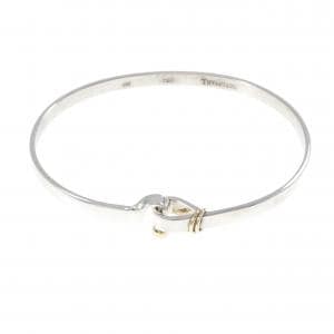 【ヴィンテージ】ティファニー フック&アイ バングル