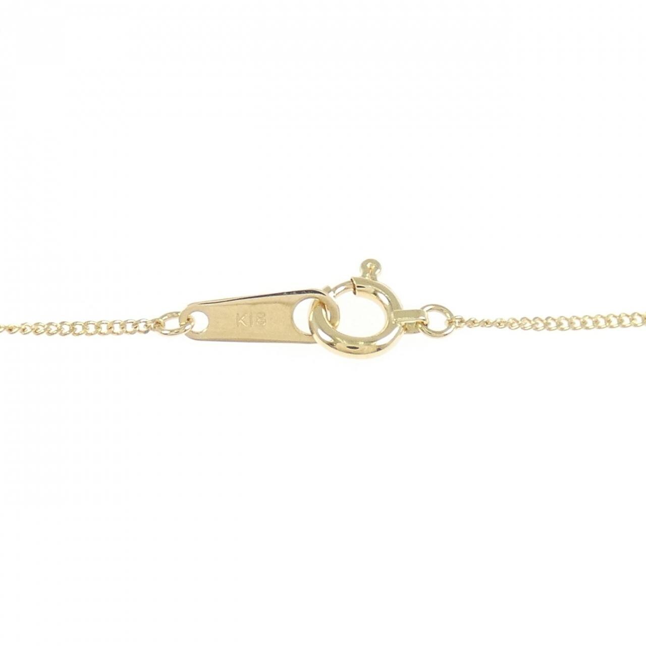 K18YG クロス ネックレス