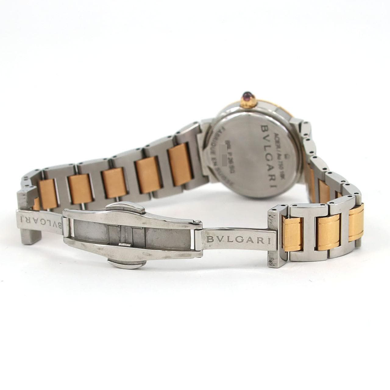 [No Maintenance Special Price] BVLGARI BVLGARI BVLGARI PG Combination 12P BBLP26SG/BBL26WSPG/12 SSxPG Quartz