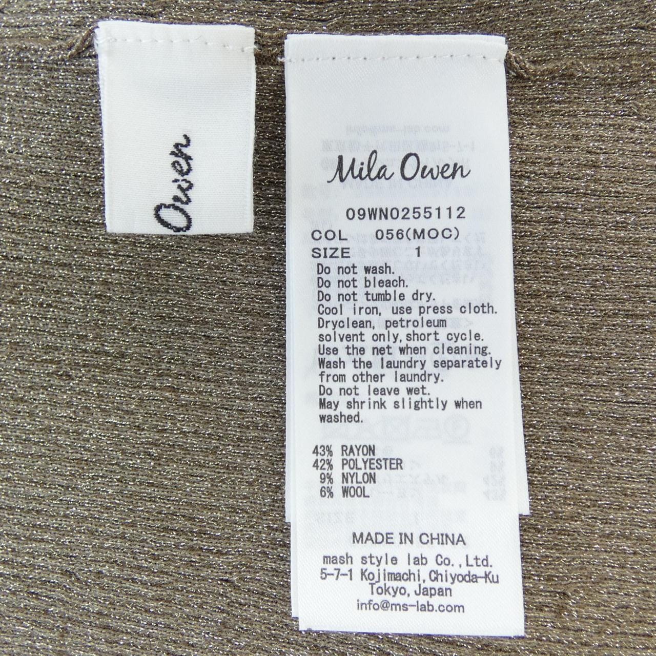 ミラオーウェン MILA OWEN 09WN0255112 ワンピース