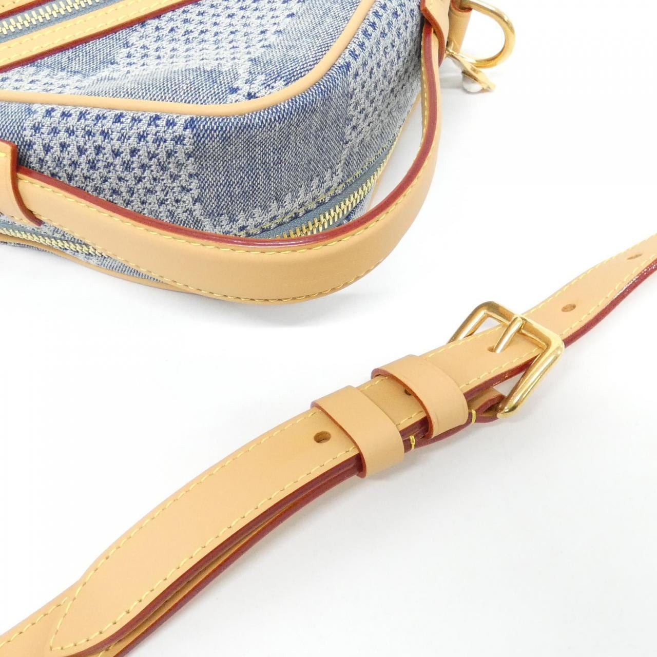 ルイヴィトン ダミエ デニム 3D チェス メッセンジャー N40706 ショルダーバッグ