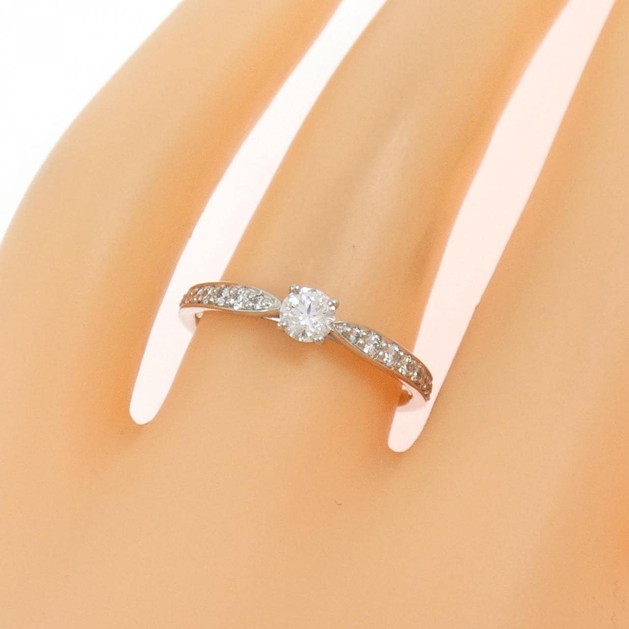 ティファニー ハーモニー リング 0.19CT