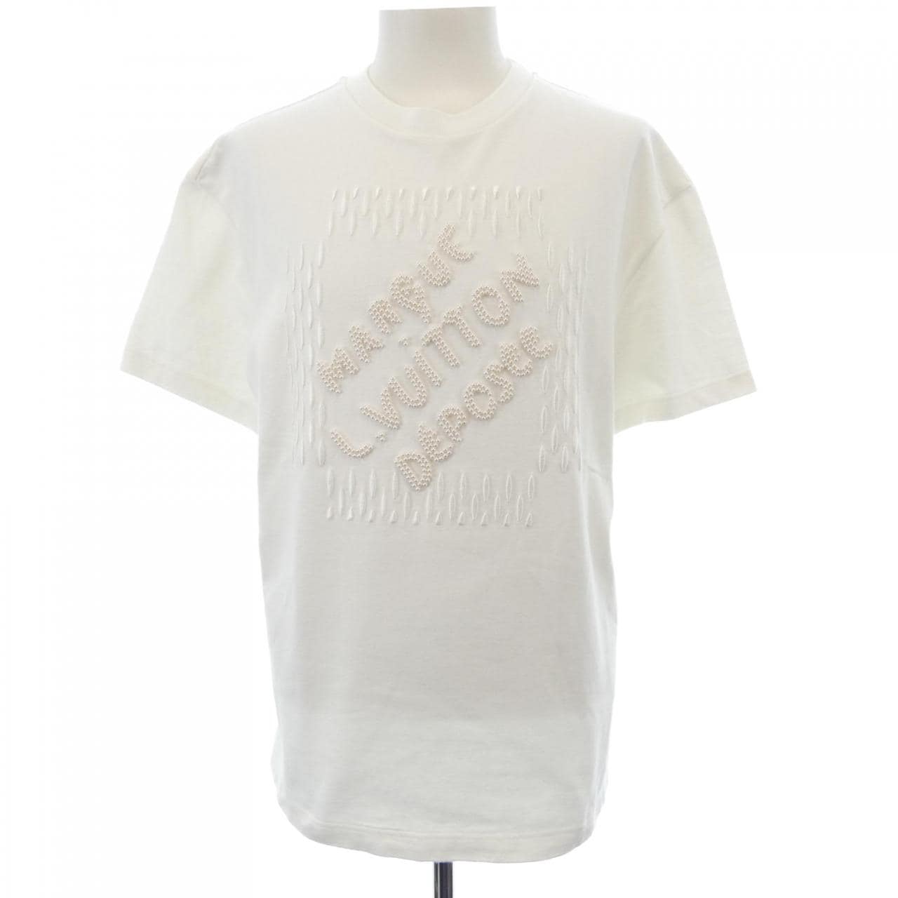 ルイヴィトン LOUIS VUITTON エンブロイダードシグネチャーコットンTシャツ HQY71WNPL Tシャツ