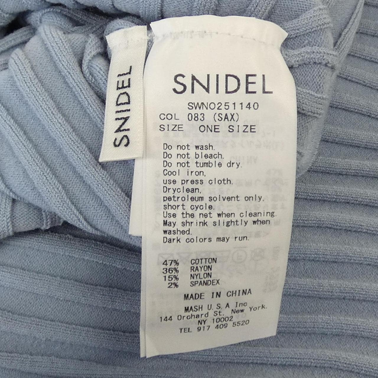 スナイデル Snidel ワンピース