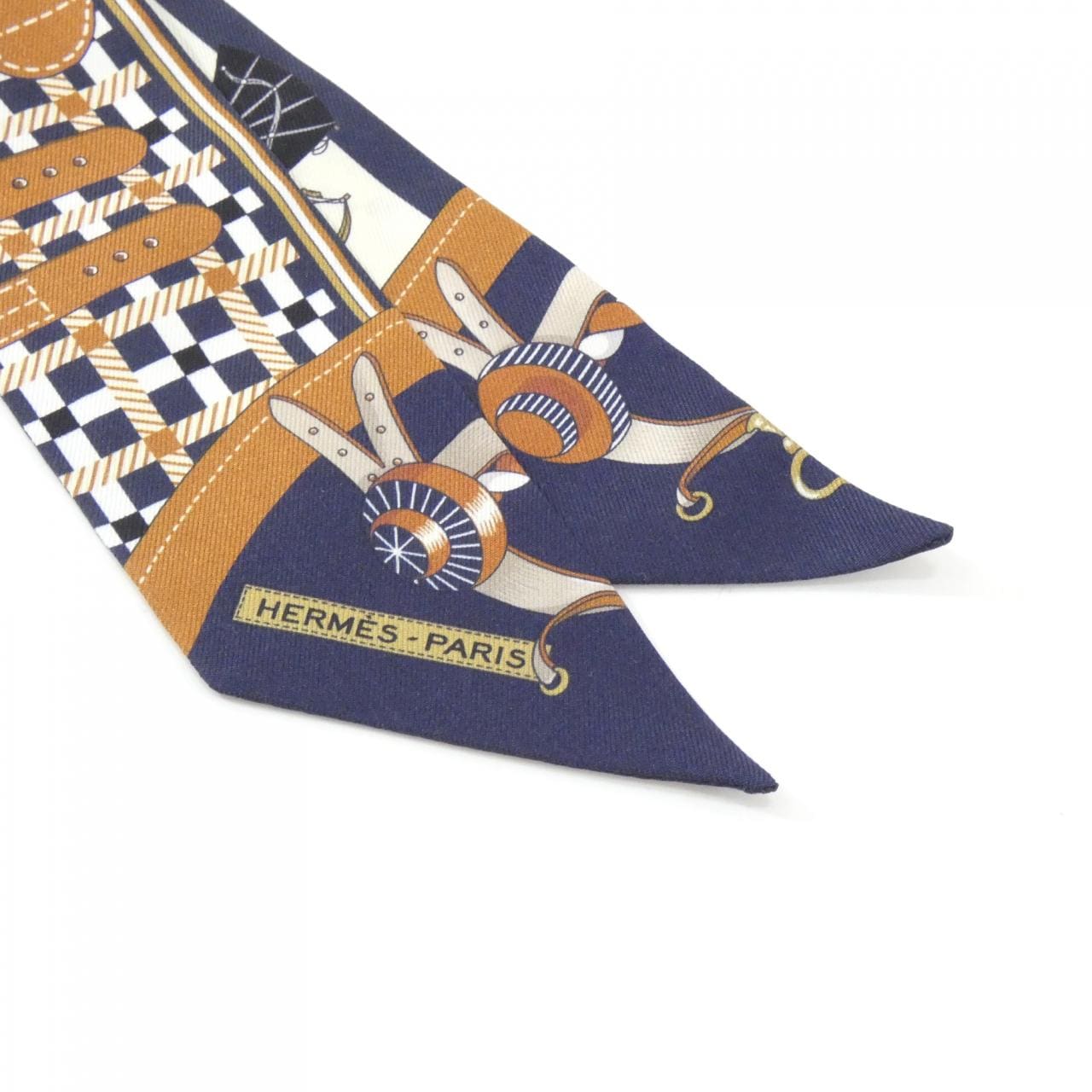 エルメス LES VOITURES NOUVELLE ツイリー 064108S スカーフ