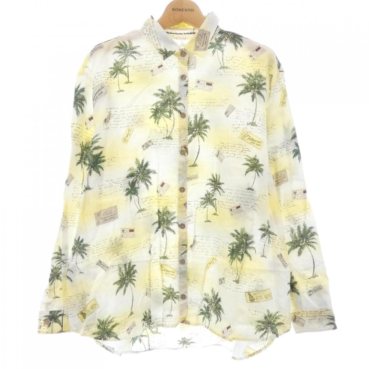 マドモアゼルノンノン MADEMOISELLE NONNON シャツ